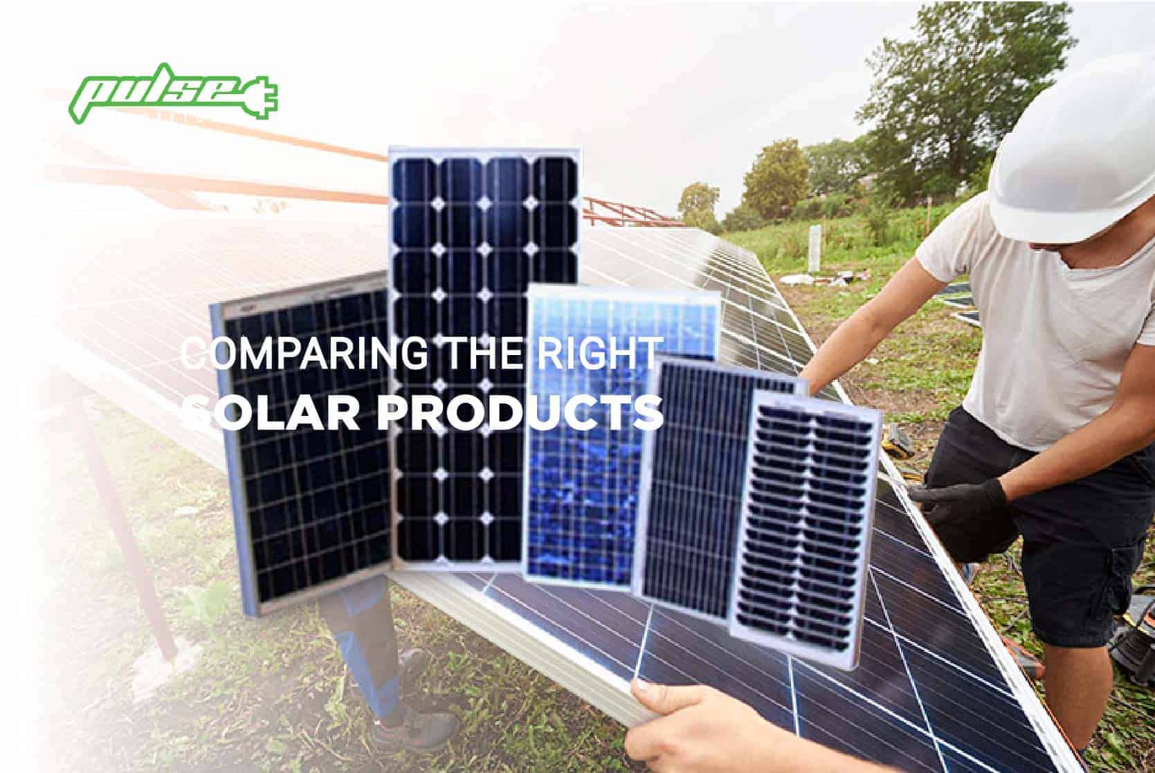 PULSE ELECTRICAL SOLAR PRODUCT COMPARISON QUEENSLAND